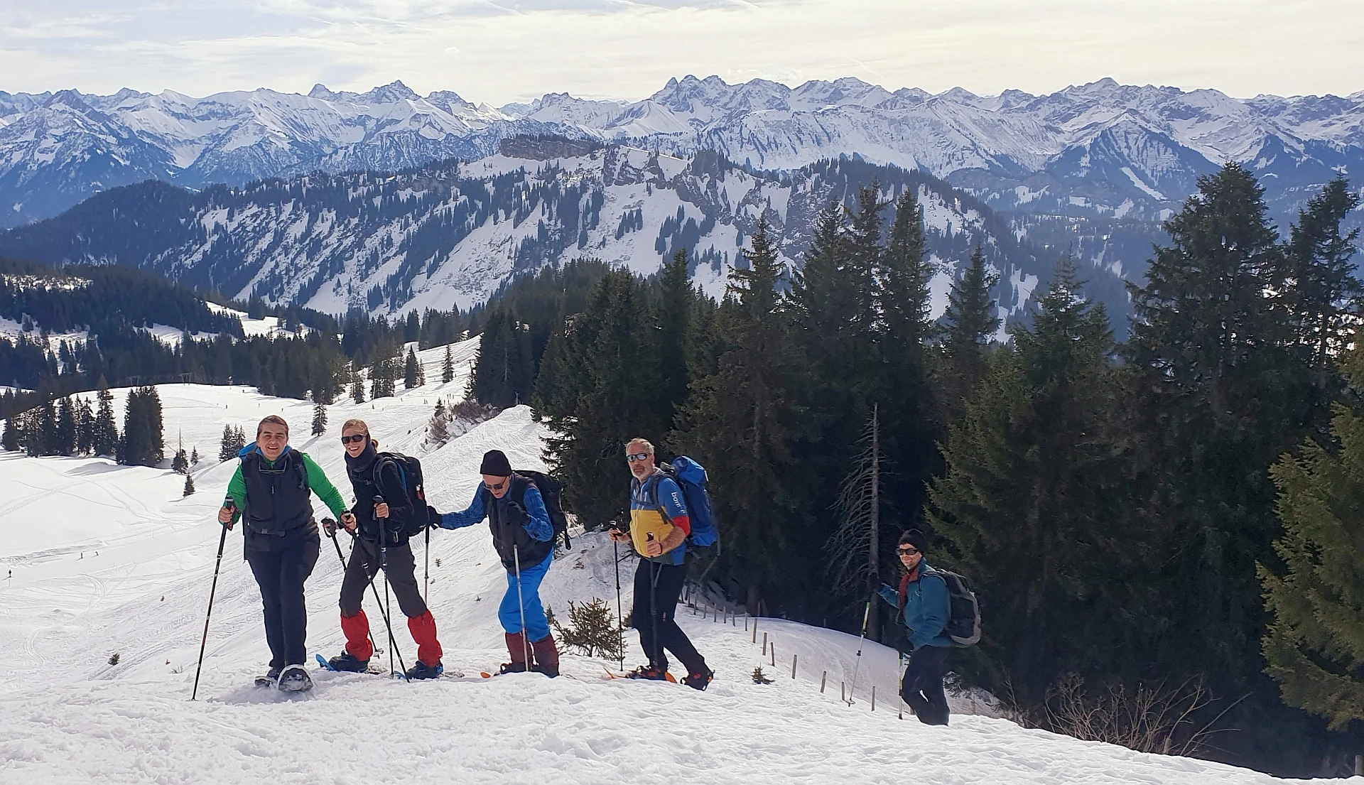 Mit Schneeschuhen zum Riedberger Horn | © DAV-FN/Anna Schababerle