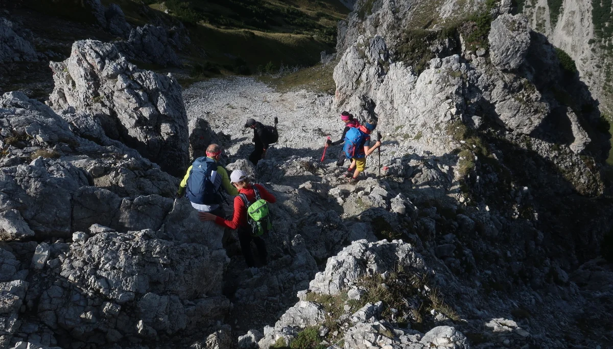 DAV_Schattwald_Abstieg02 | © DAV-FN / Elmar Krayer