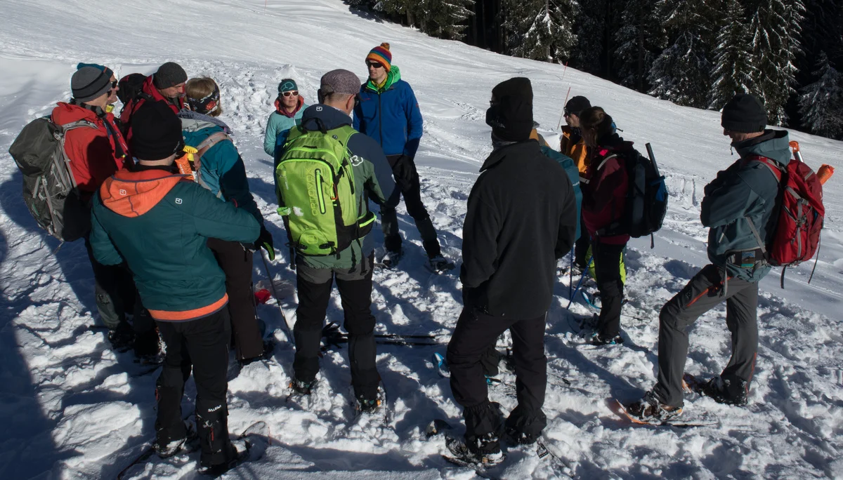 piepsup_schneeschuhtour-besprechung10 | © DAV-FN / Christian Feil