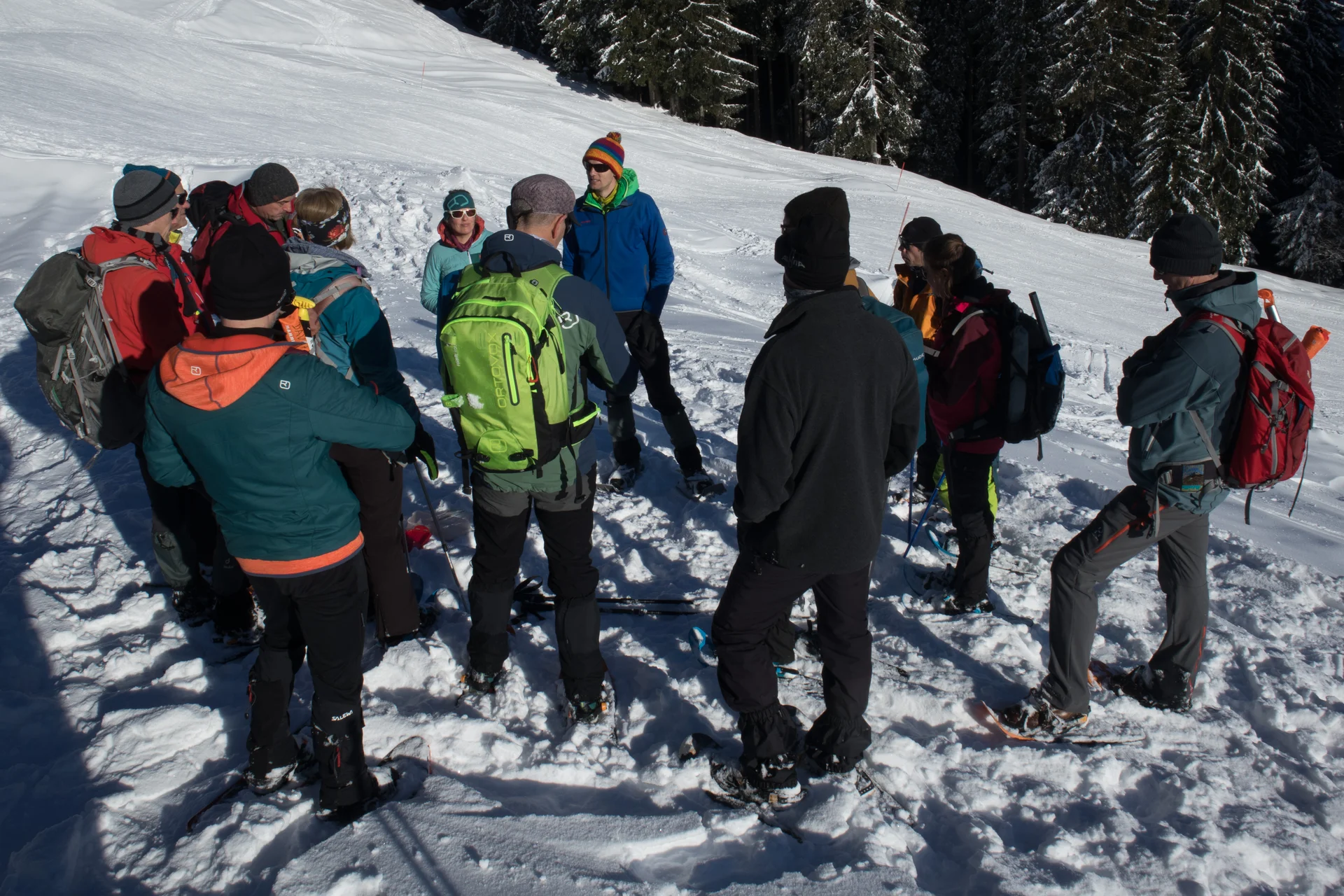 piepsup_schneeschuhtour-besprechung10 | © DAV-FN / Christian Feil
