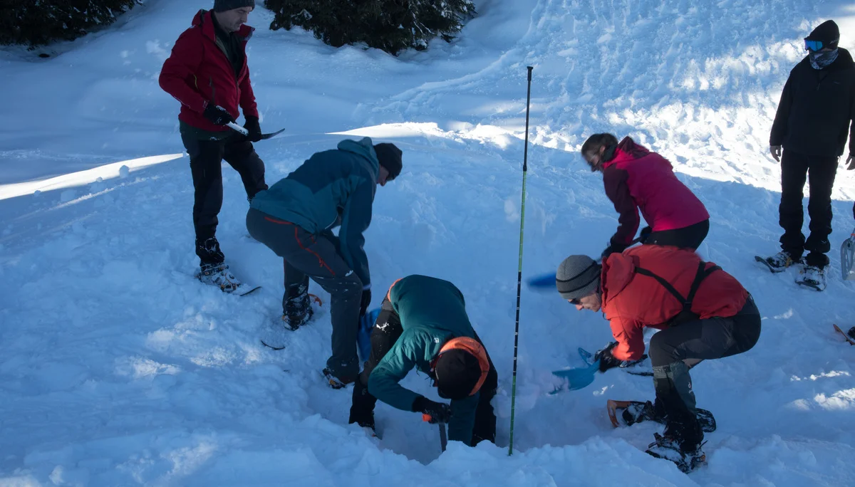 piepsup_schneeschuhtour-schaufeln9 | © DAV-FN / Christian Feil