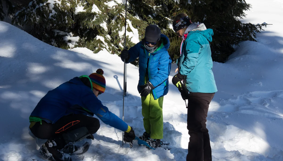 piepsup_schneeschuhtour-sondieren8 | © DAV-FN / Christian Feil