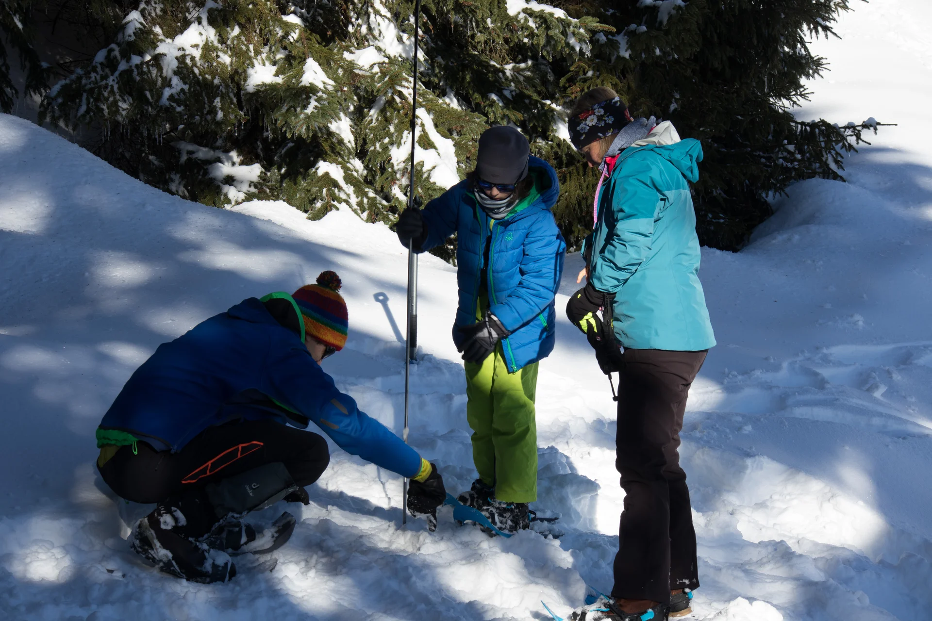 piepsup_schneeschuhtour-sondieren8 | © DAV-FN / Christian Feil