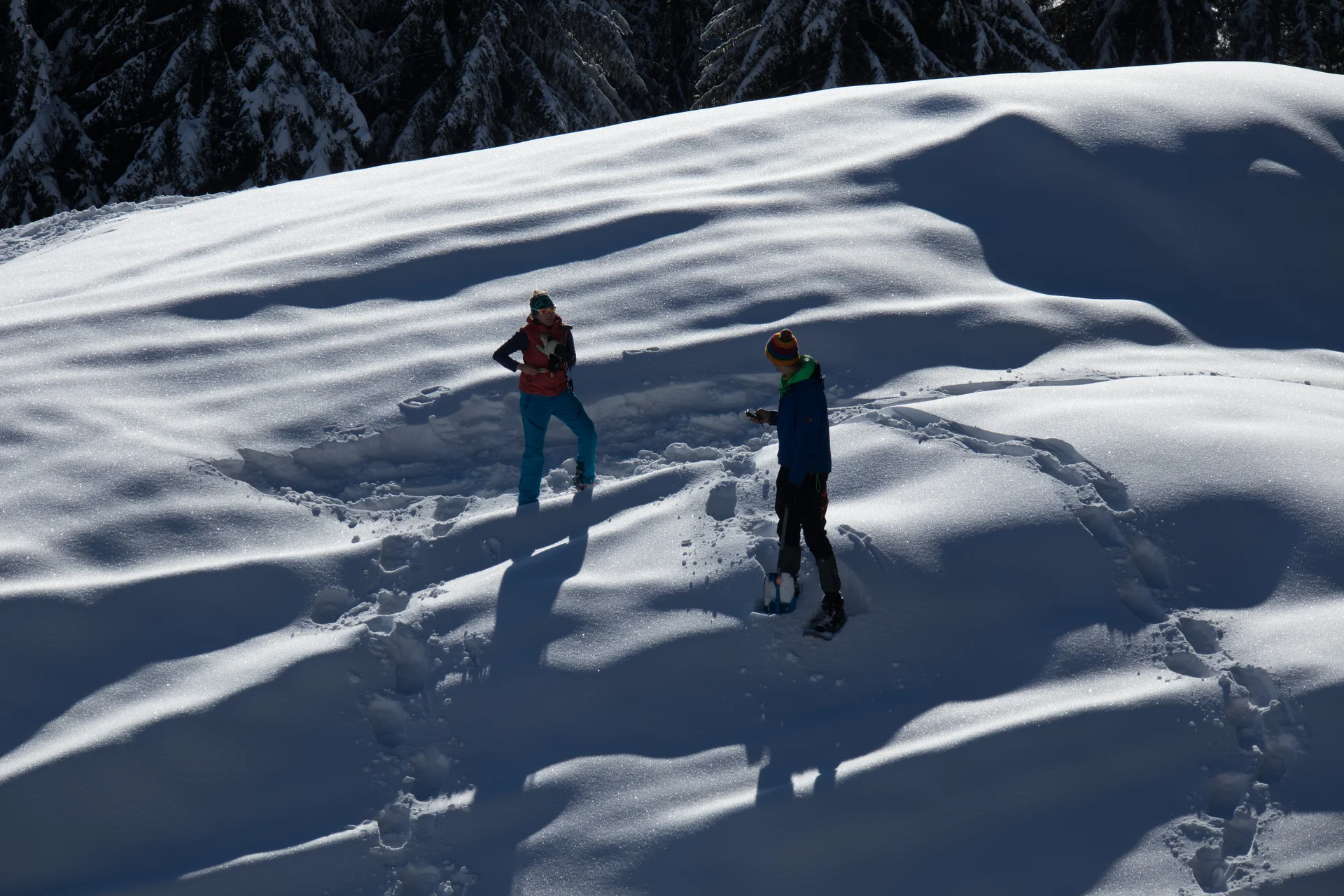 piepsup_schneeschuhtour-aufbau4 | © DAV-FN / Christian Feil