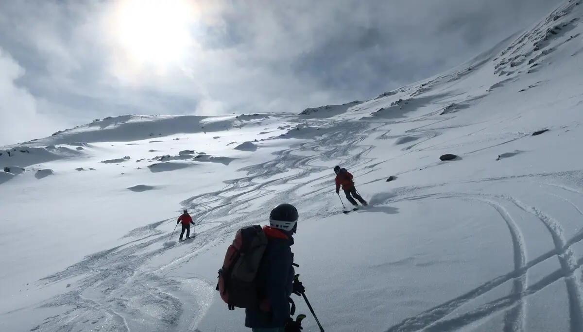 Abfahrt_Sonntag2 | © DAV-FN / Elmar Krayer