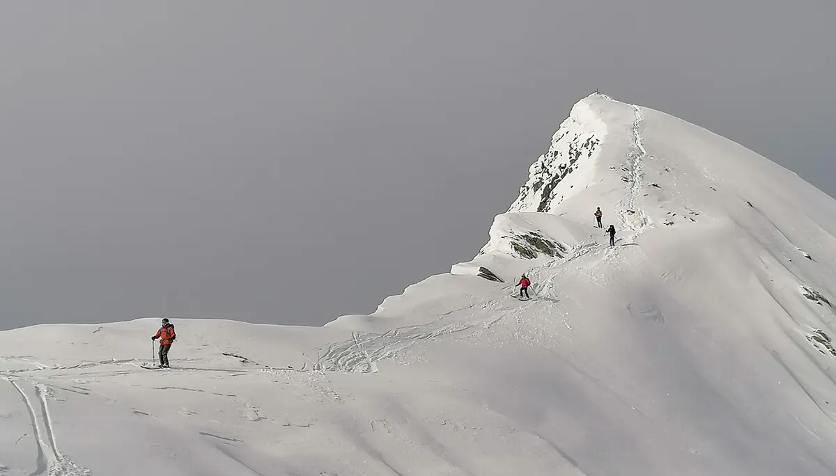 Abfahrt_Sonntag1 | © DAV-FN / Sylvia Krebs