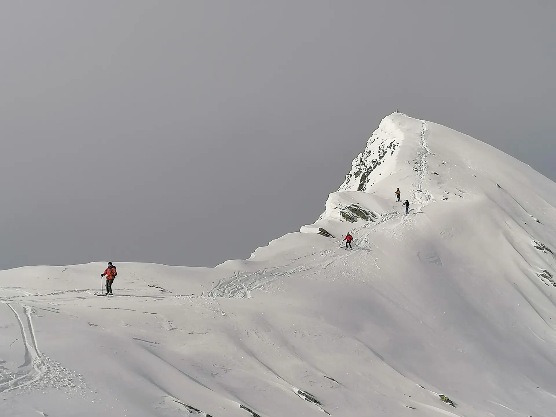 Abfahrt_Sonntag1 | © DAV-FN / Sylvia Krebs