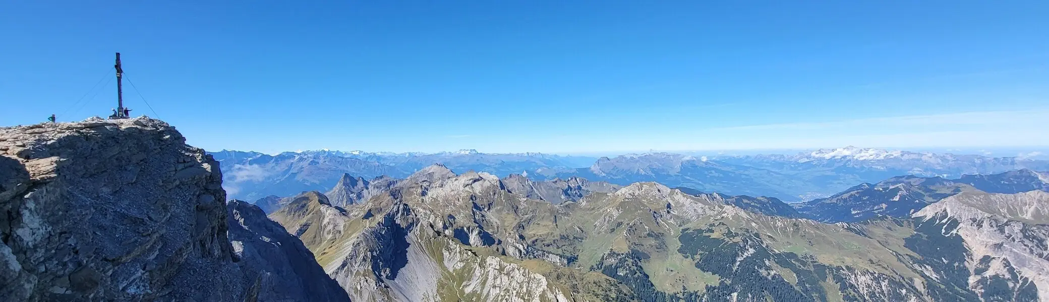 Gipfelpanorama | © DAV-FN / Alexander Ruh