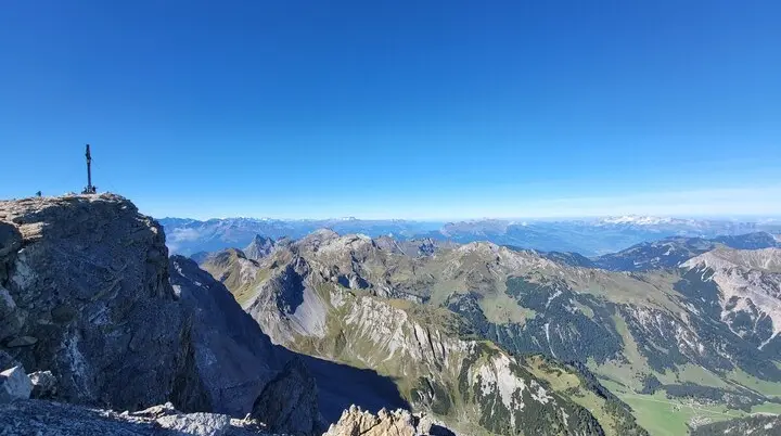 Gipfelpanorama | © DAV-FN / Alexander Ruh
