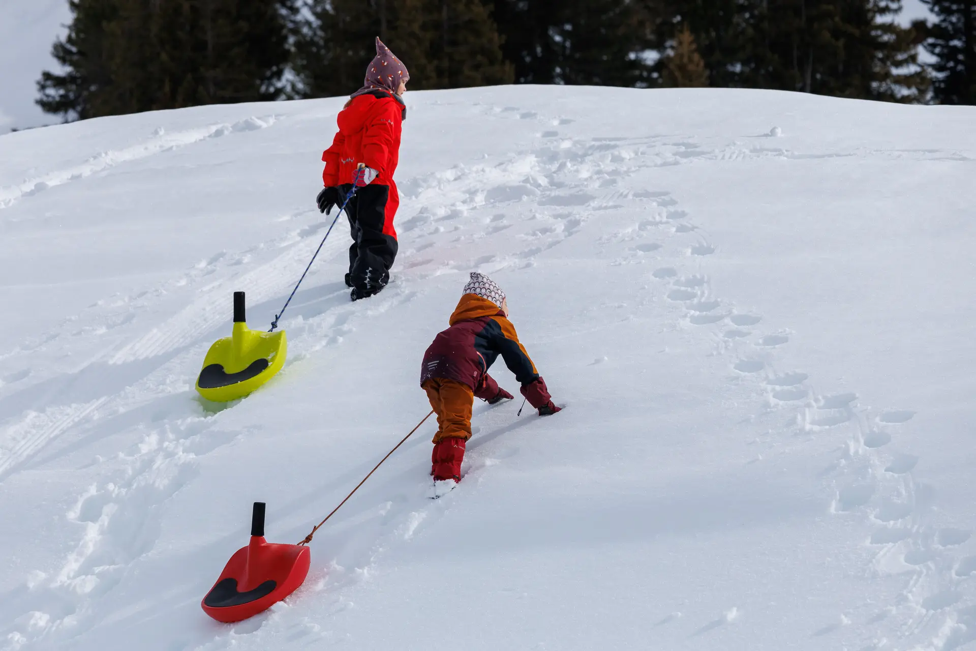 Familiengruppe im Igludorf_2 | © DAV-FN / H.Birth