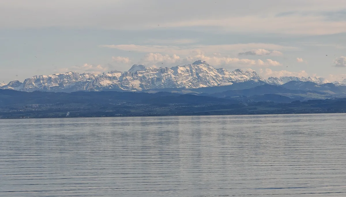 Blick über den Bodesee zum Säntis | © DAV-FN / Schababerle/ Postera-Stöver