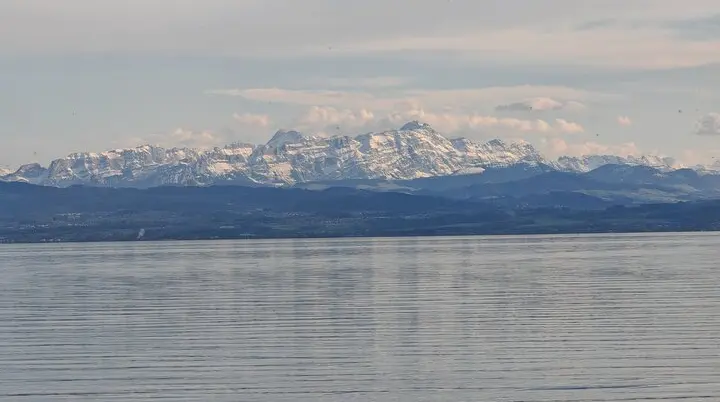 Blick über den Bodesee zum Säntis | © DAV-FN / Schababerle/ Postera-Stöver