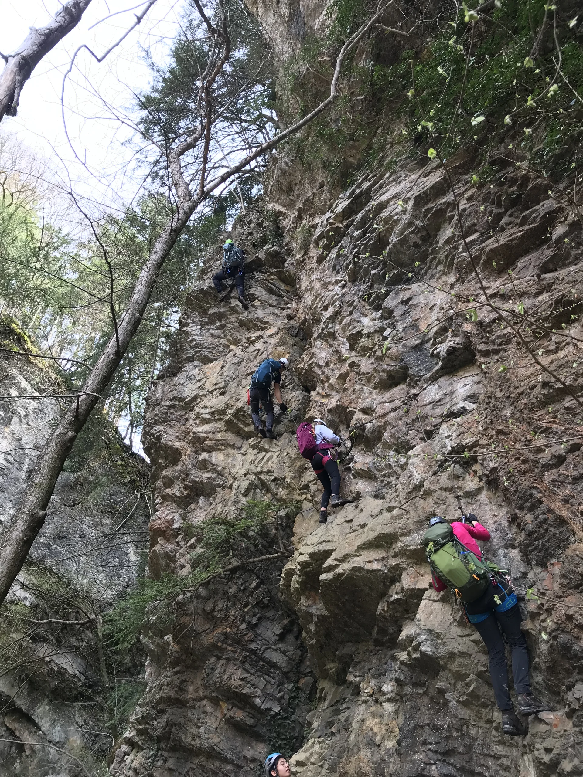 Jugend-Tour Via Oerfla | © DAV-FN / Lorenz Fischer