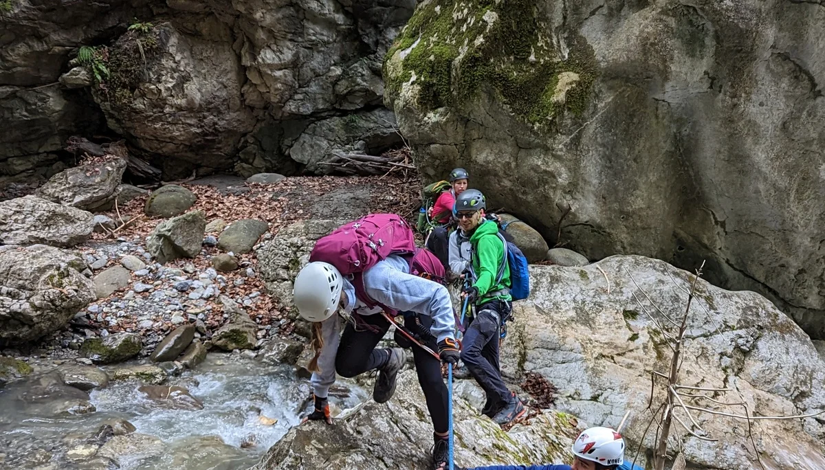 Jugend-Tour Via Oerfla | © DAV-FN / Sebastian Merk