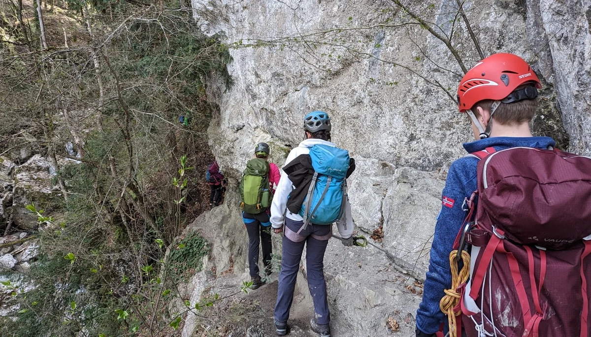 Jugend-Tour Via Oerfla | © DAV-FN / Sebastian Merk