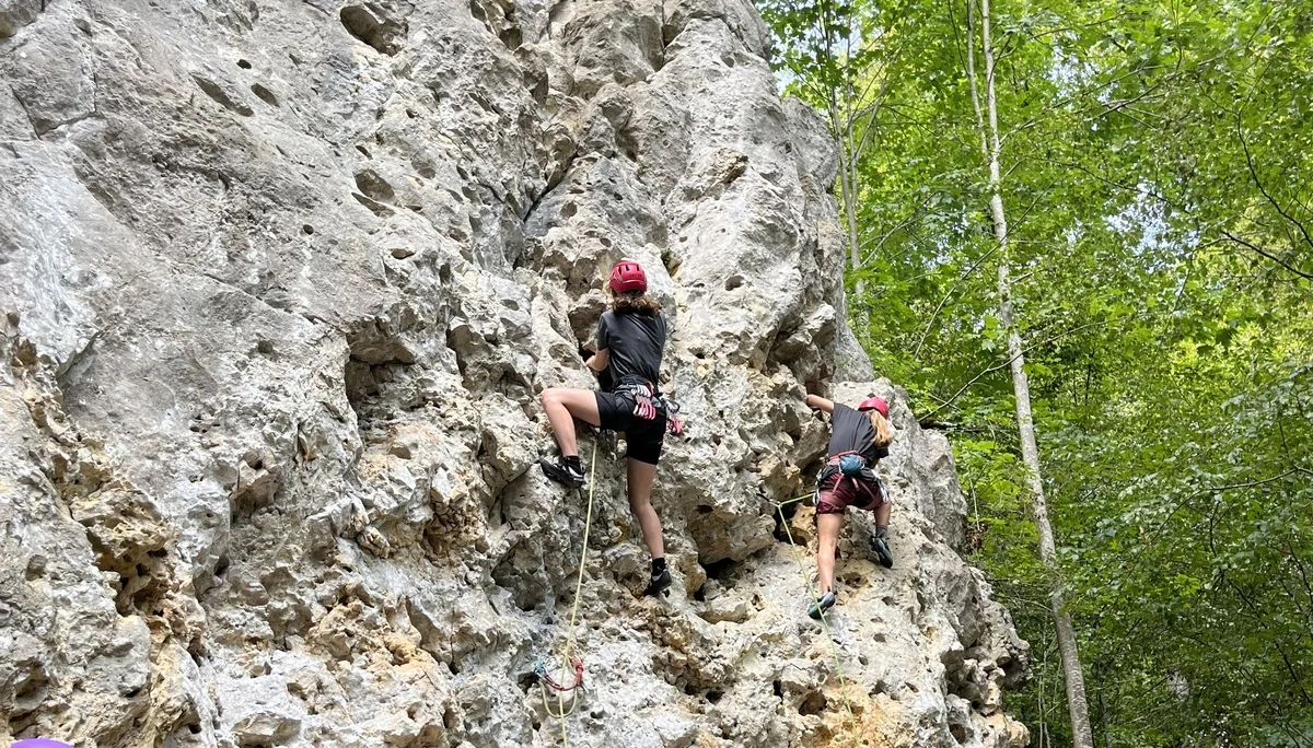 Jugend-Tour Kletterwochenende Donautal | © DAV-FN / Jan Michel