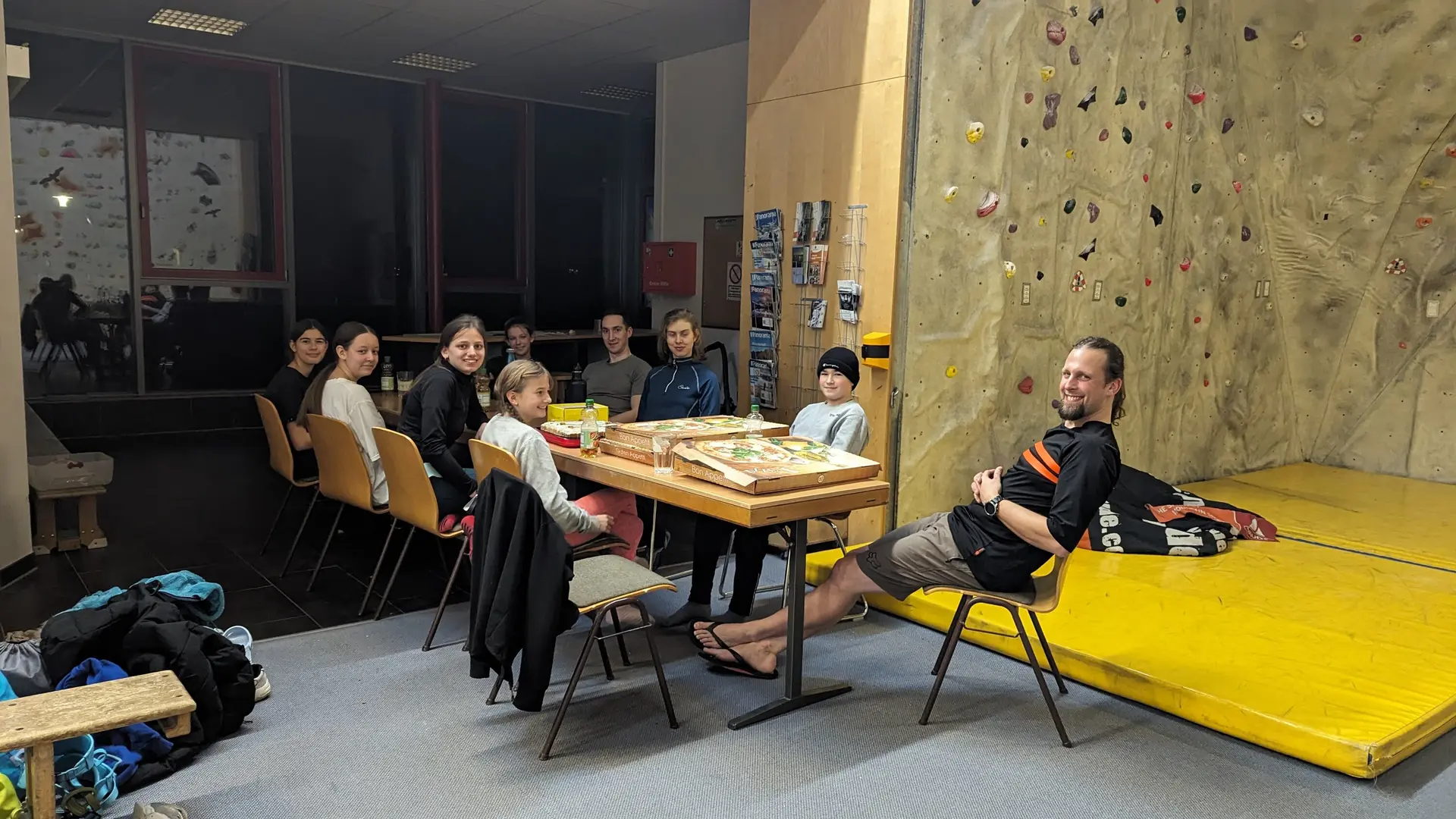 UebernachtungKletterhalle | © DAV-FN / Sebastian Merk