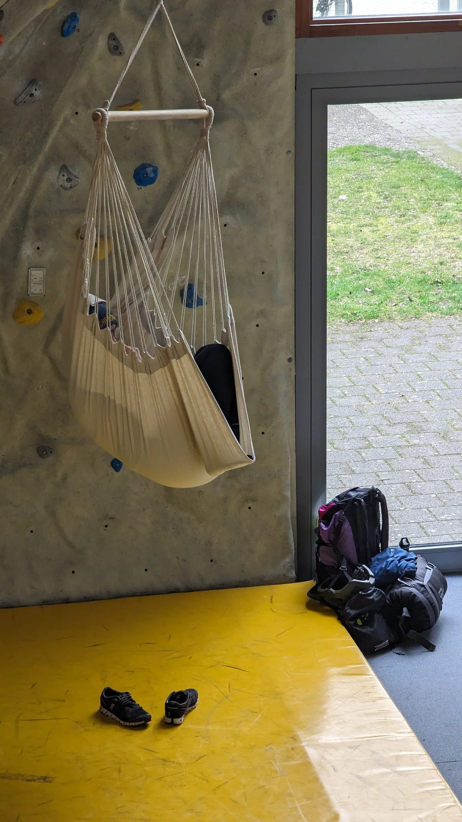 UebernachtungKletterhalle | © DAV-FN / Sebastian Merk