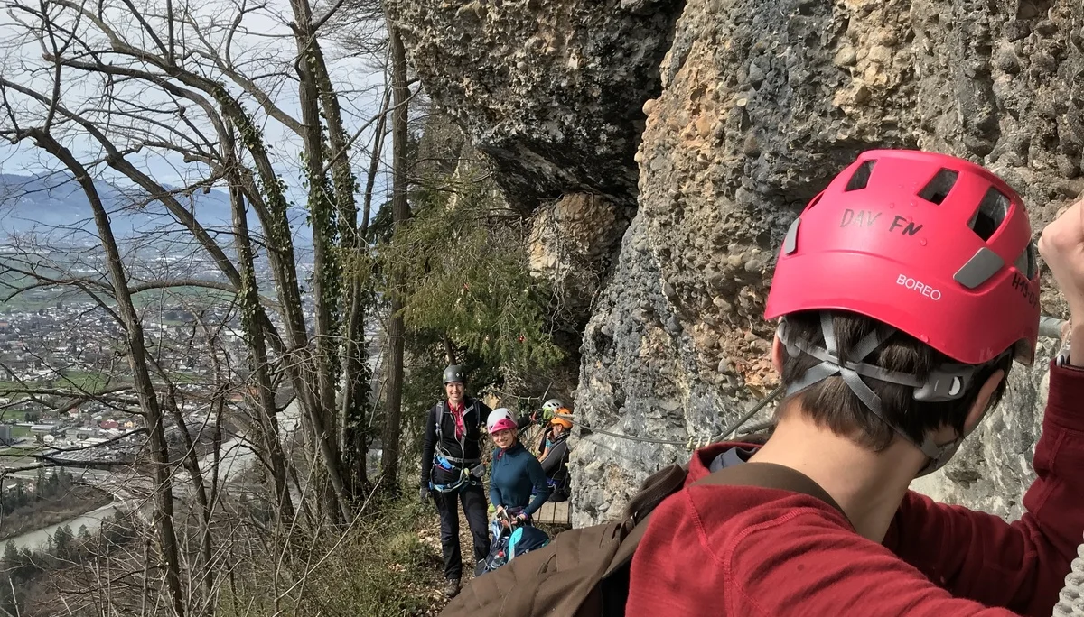 Klettersteig_Kaenzele | © DAV-FN / Lorenz Fischer