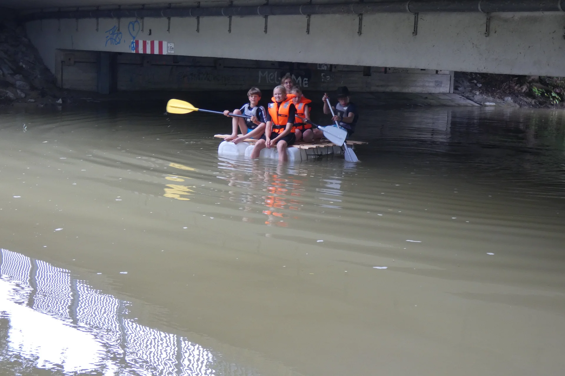Floßbau Rotach | © DAV-FN / Sandra Knefel