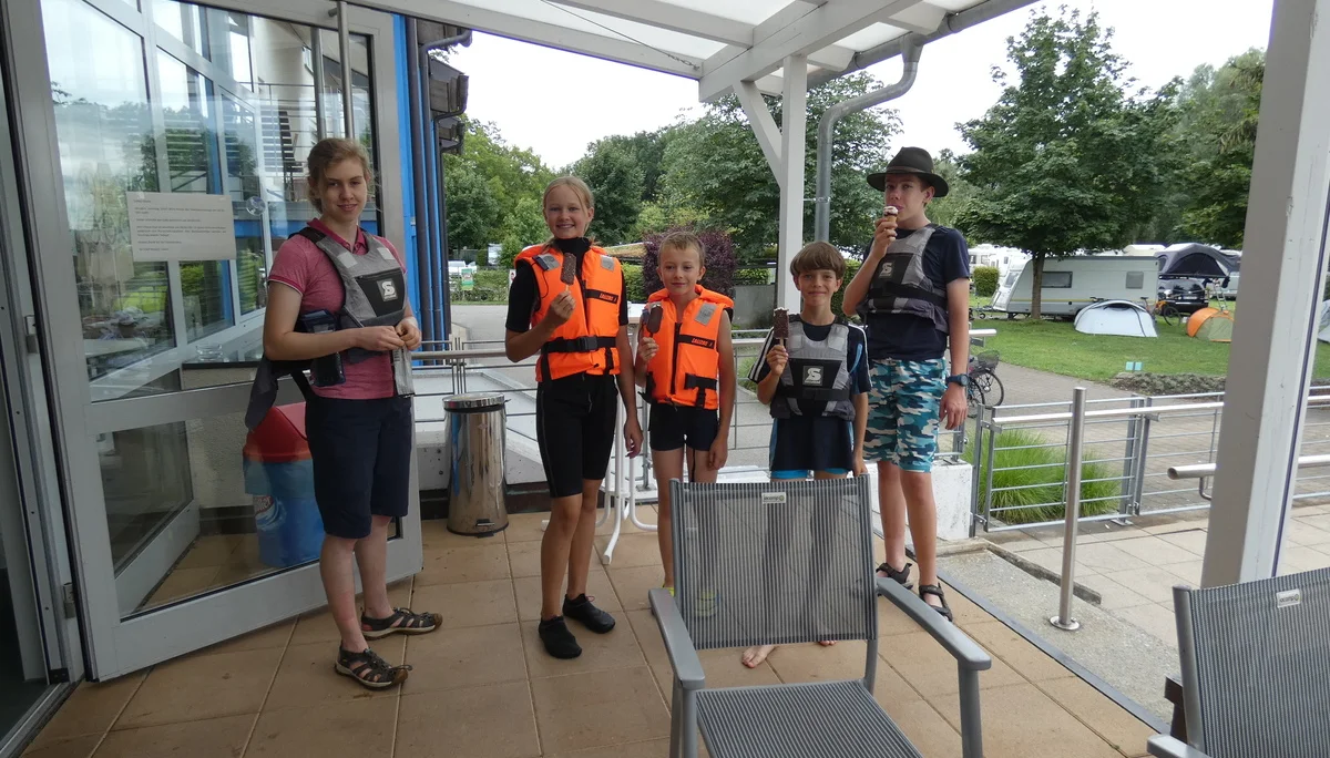 Floßbau Rotach | © DAV-FN / Sandra Knefel