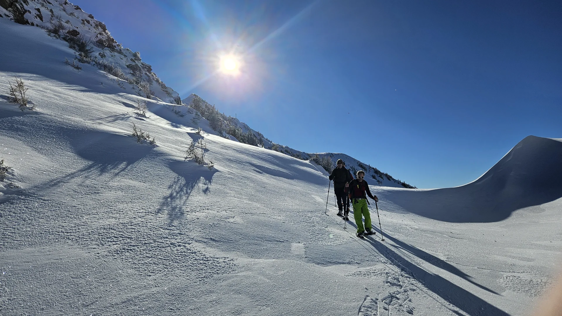 Schneeschuhtour 27.01.2024 | © DAV-FN / J. Schababerle