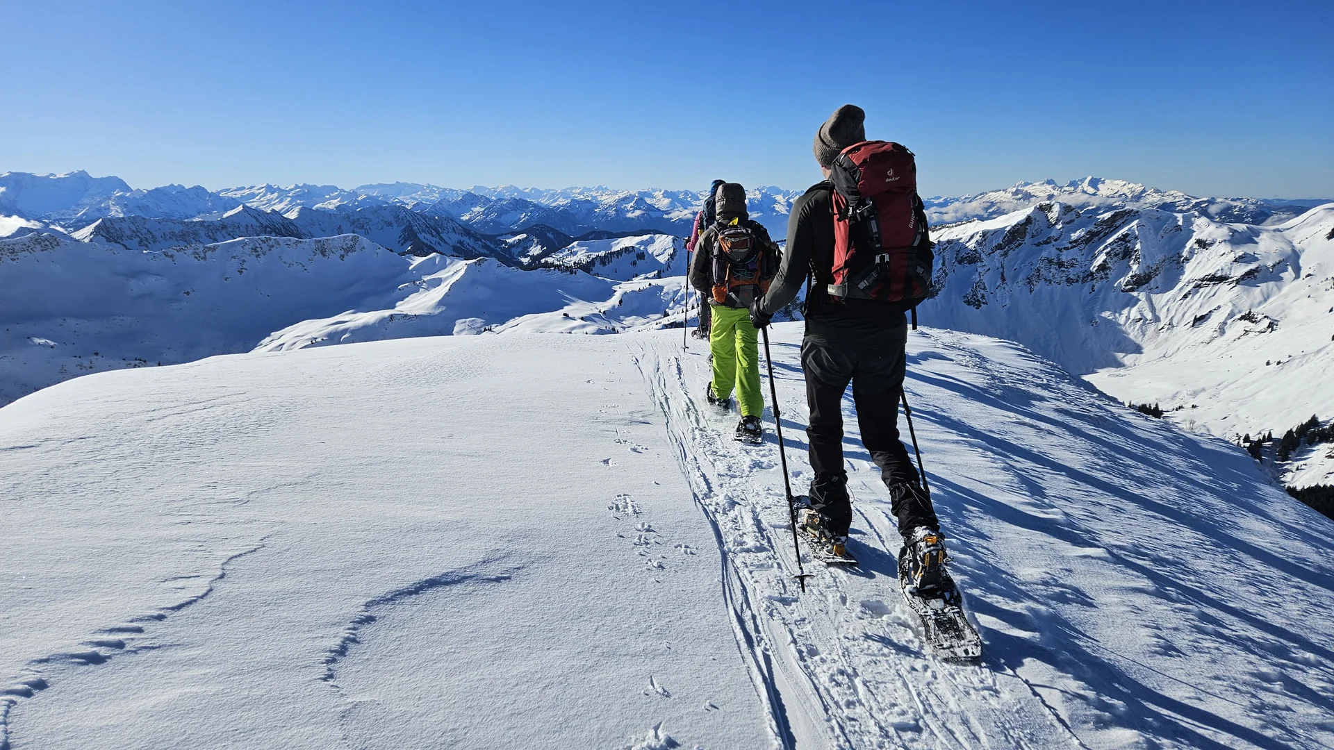 Schneeschuhtour 27.01.2024 | © DAV-FN / J. Schababerle