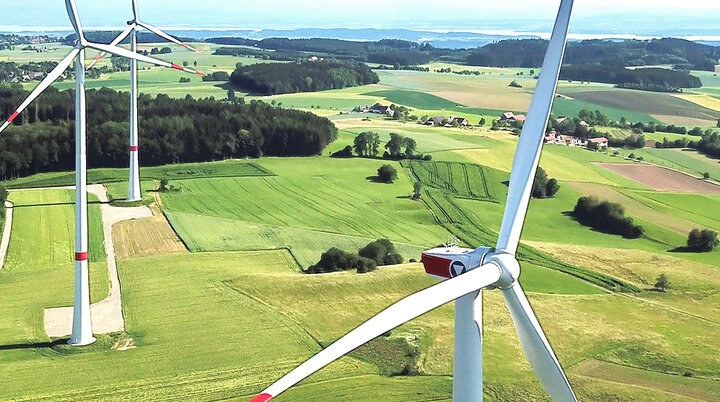 Windpark Hilpensberg | © WP-Hilpensberg_Pressebild