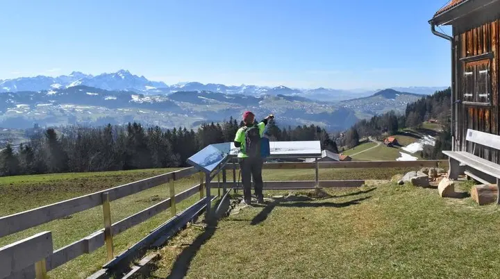 kaien_heiden_kaienspitz_grub_fuenflaenderblick_rorschach_bodensee_wandern | © WegWandern.ch