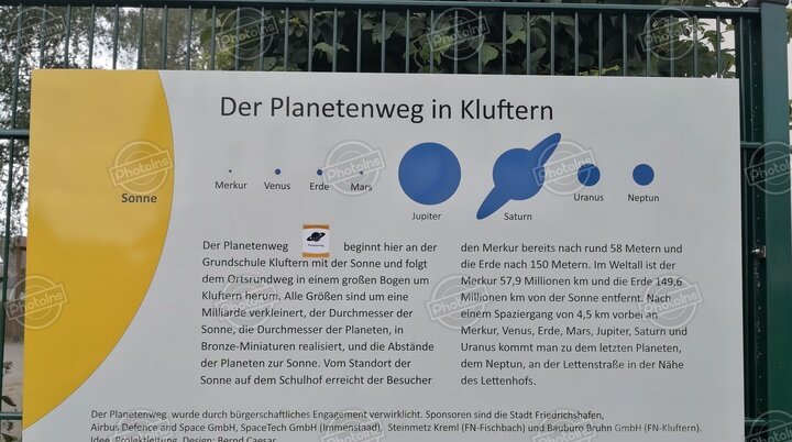 Planetenweg Kluftern | © Bernd Caesar