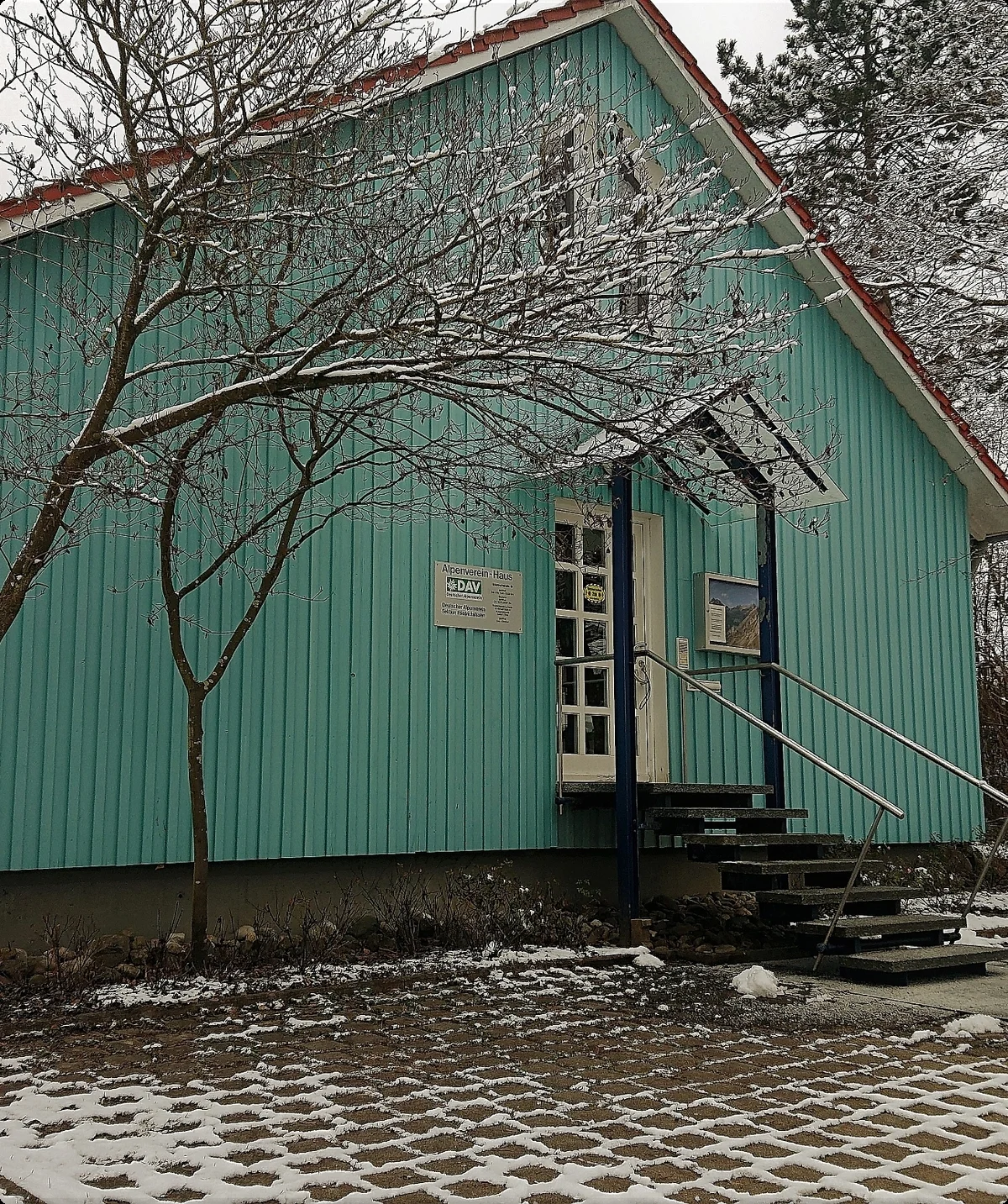 DAV-Haus im Winter 2022 | © DAV-FN/Peter Schäfer