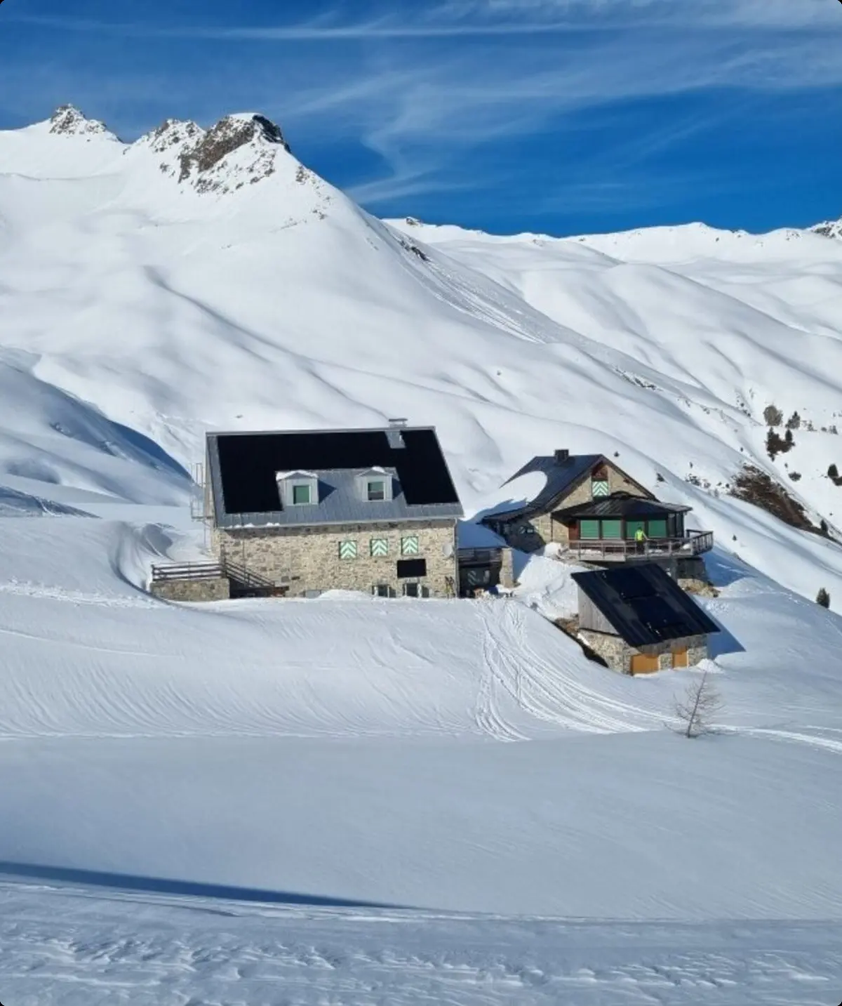 Friedrichshafener Hütte 13-15-03-2024 | © DAV-FN / Kleesi