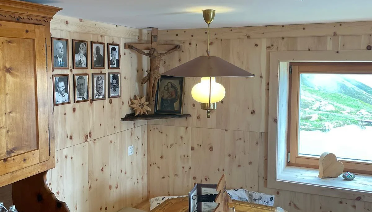 Häfler Hütte neue Stube 5 23.06.2024 | © DAV-FN / Hüttenwirt W. Walter