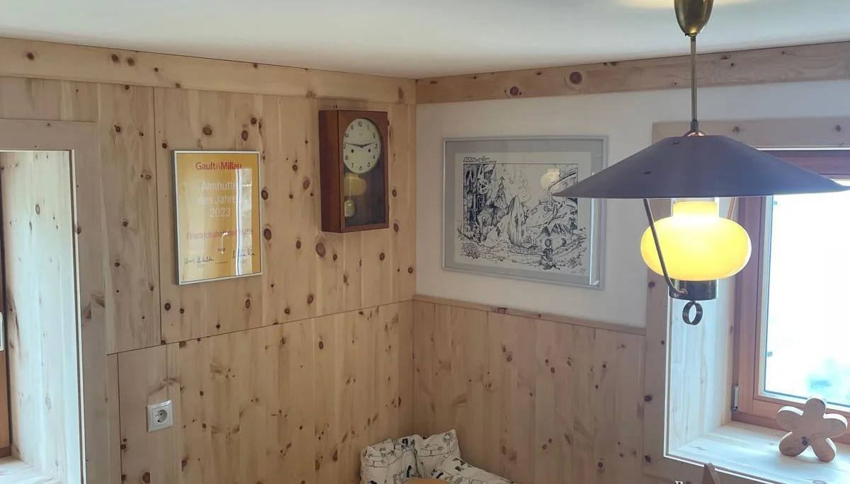 Häfler Hütte neue Stube 6 23.06.2024 | © DAV-FN / Hüttenwirt W. Walter