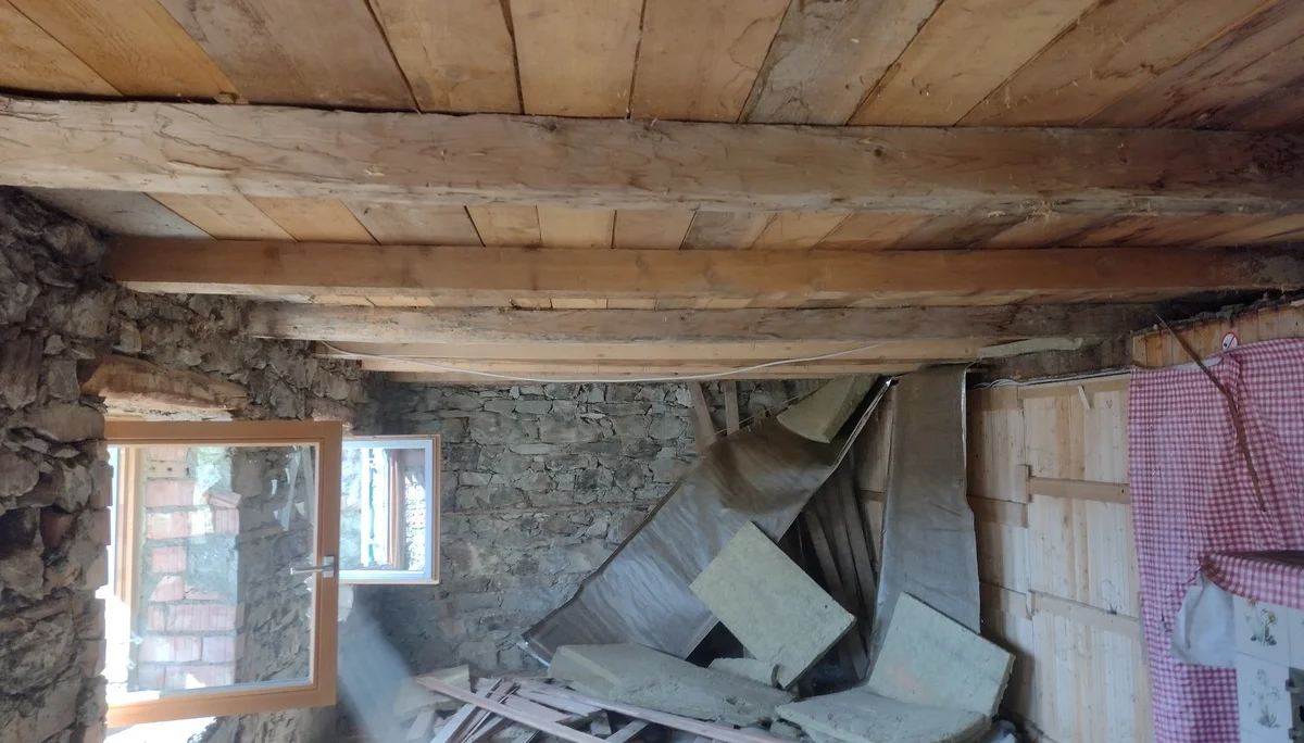 Umbau Häfler Hütte Herbst 2023 | © DAV-FN / R. Zahner