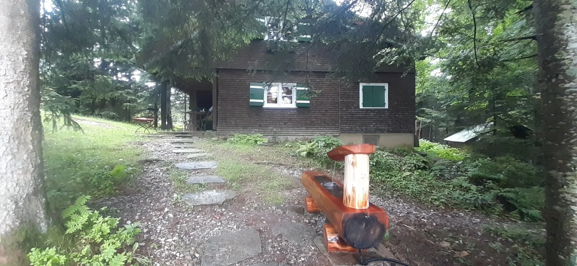 Lankhütte der neue Brunnen Juli 23 | © DAV-FN / J. Otten