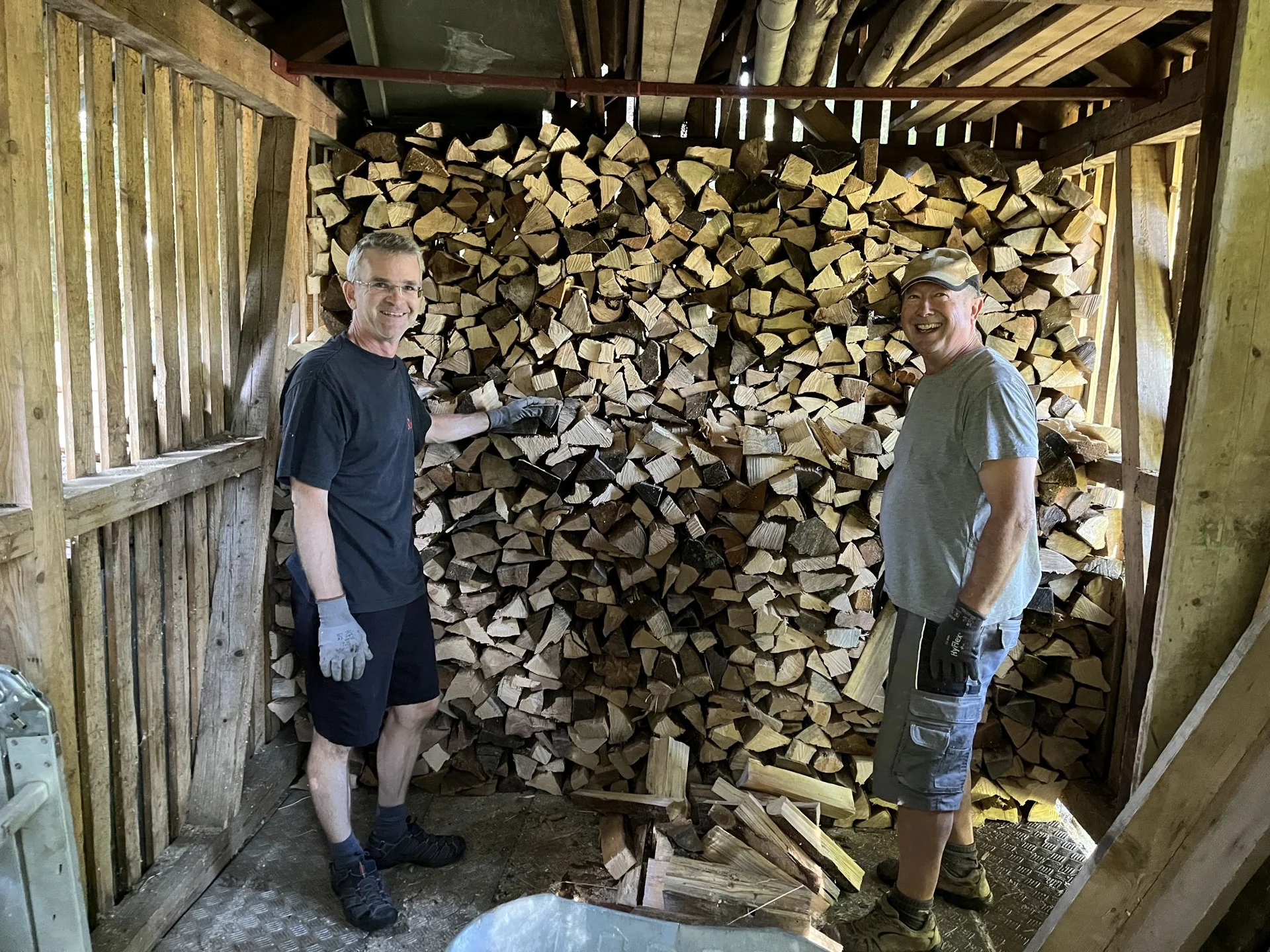 Lankhütte Arbeitseinsatz Herbst 23 | © DAV-FN / P. Schmid