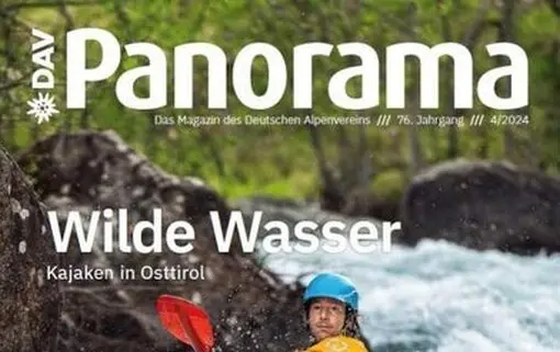 Ausschitt vom oberen Teil der Panorama-Titelseite | © DAV / Panorama