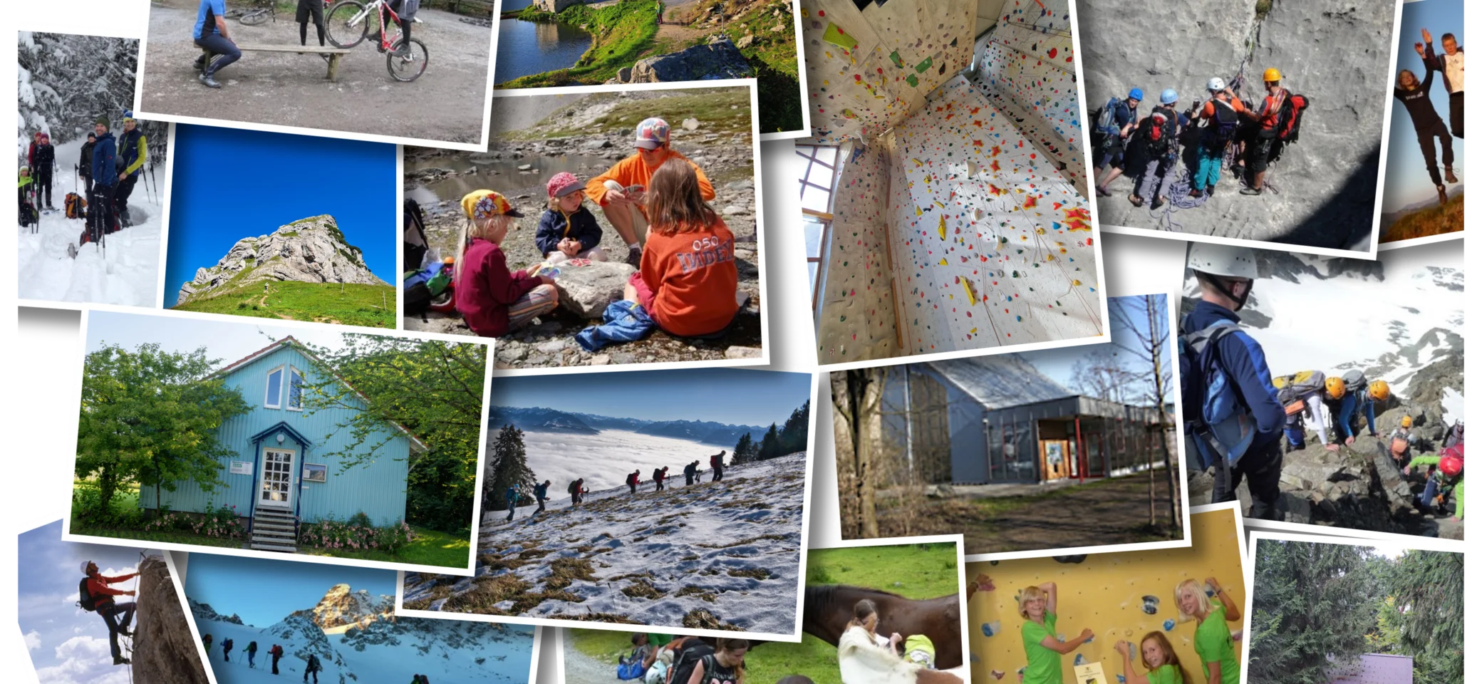 Fotocollage Deutscher Alpenverein Friedrichshafen | © DAV Friedrichshafen 2025